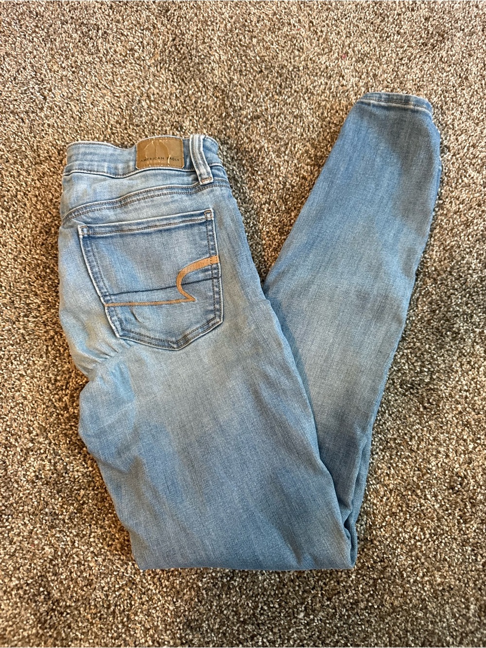 American Eagle Outfitters Light Blue Skinny Jeans
